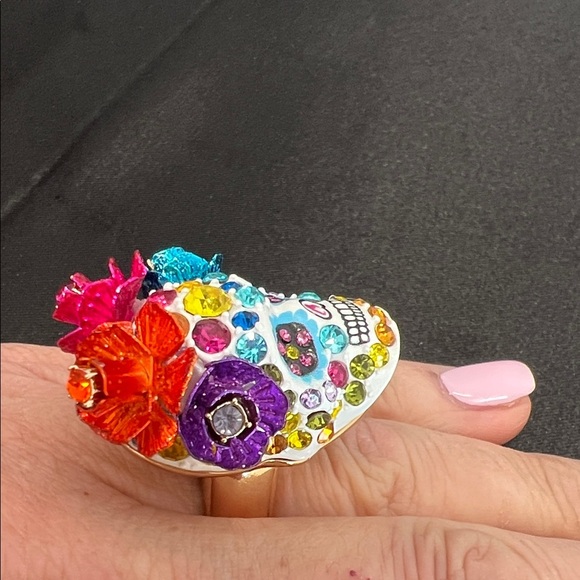 Betsey Johnson | Sugar Skull Ring - Picture 4 of 12